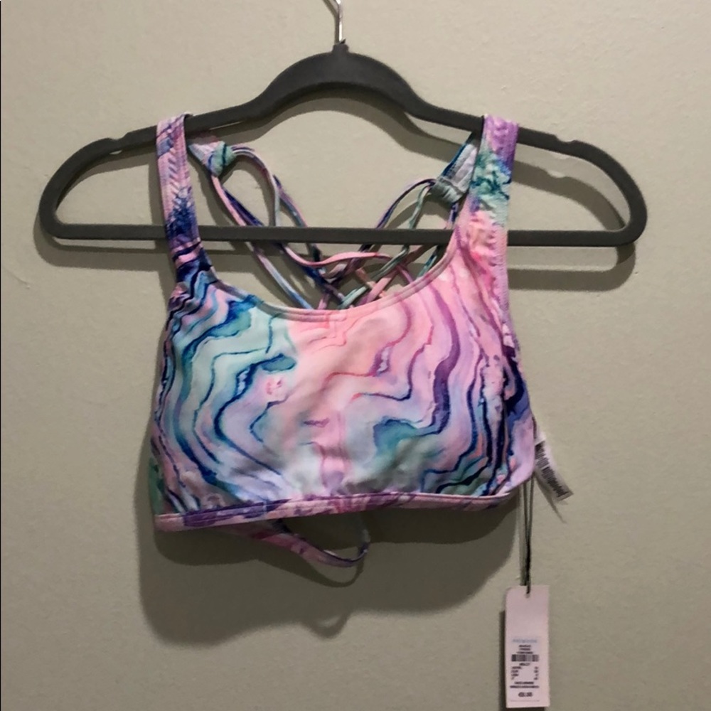 Tie dye Bikini Top